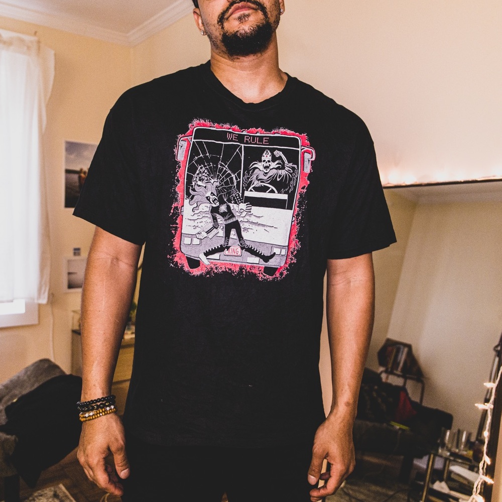LICK KING “BLACK METAL SUCKS” TEE